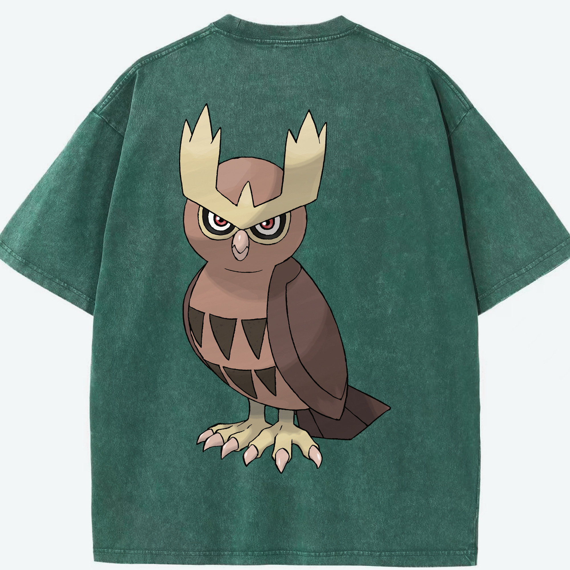 （画像用） ポケットモンスター Pokémon 綿100% ヴィンテージ風 半袖Tシャツ（背面プリント）